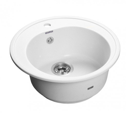 Мойка GRANFEST GF-R510 505*508 мм, круглая (иней)