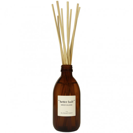 Наполнитель-диффузор с бамбуковыми палочками The Olphactory, Better Half, Groom Cologne, 250 мл