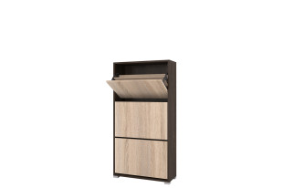 Обувница XL Танго (600*1250*250) кантер/сонома (1 место)